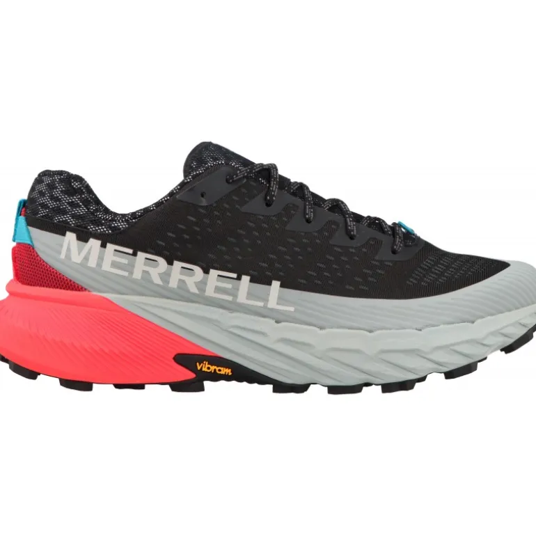 Montagne|Running*Merrell Agility Peak 5 Black Tangerine