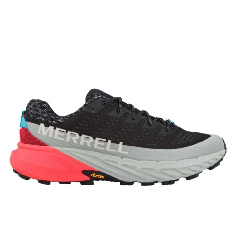 Montagne|Running*Merrell Agility Peak 5 Black Tangerine