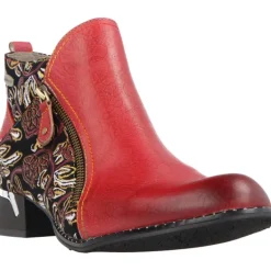 Bottines*Laura Vita Aliceo 14 Rouge