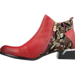 Bottines*Laura Vita Aliceo 14 Rouge