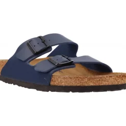 Sandales*Birkenstock Arizona Birko Flor Bleu