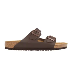 Tongs|Sandales*Birkenstock Arizona Cuero Natural Dark Brown