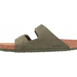 Sandales*Birkenstock Arizona Desert Dust Green Vegan