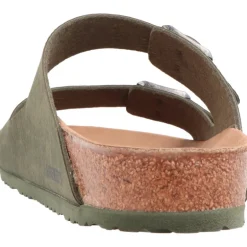 Sandales*Birkenstock Arizona Desert Dust Green Vegan