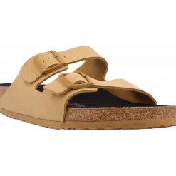 Sandales*Birkenstock Arizona Geometry Corks Brown Birkibuc