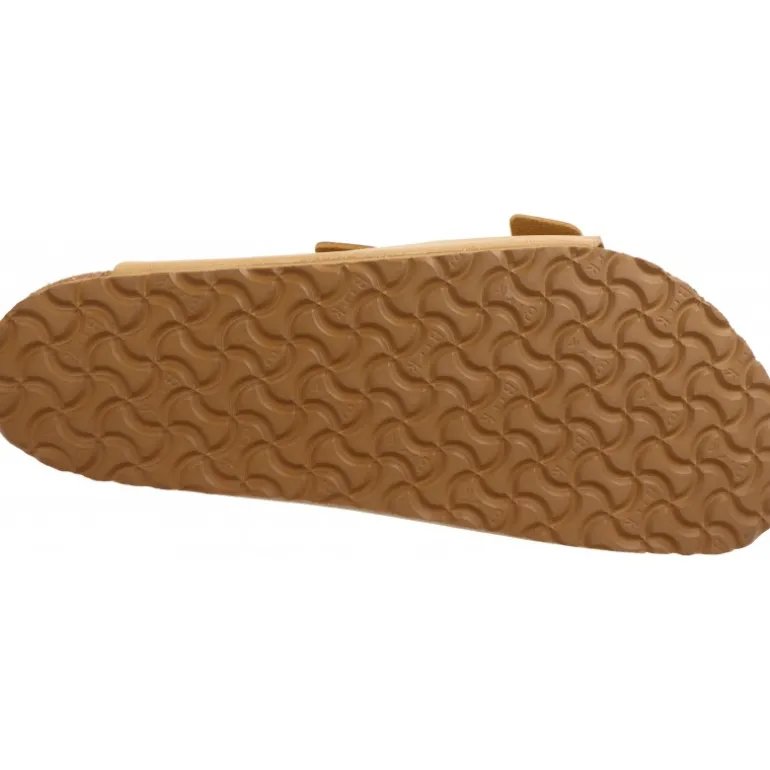 Sandales*Birkenstock Arizona Geometry Corks Brown Birkibuc