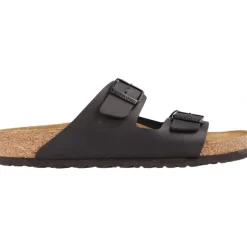 Sandales*Birkenstock Arizona SFB Black Birko Flor