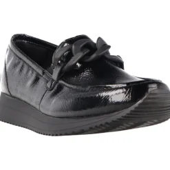 Mocassins*Remonte Avery cuir verni Black
