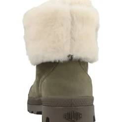 Bottines*Palladium Baggy Nubuck WL Dusky Green