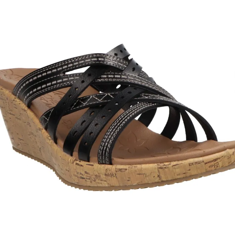 Sandales|Tongs*Skechers Beverlee Hot Spring Noir