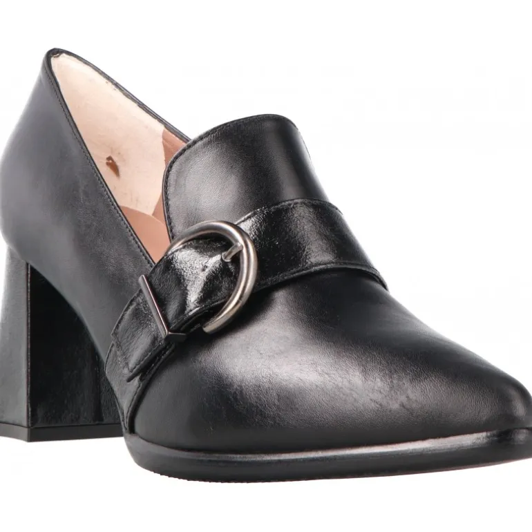 Escarpins|Talons*Plumers Blenia Becerro Negro