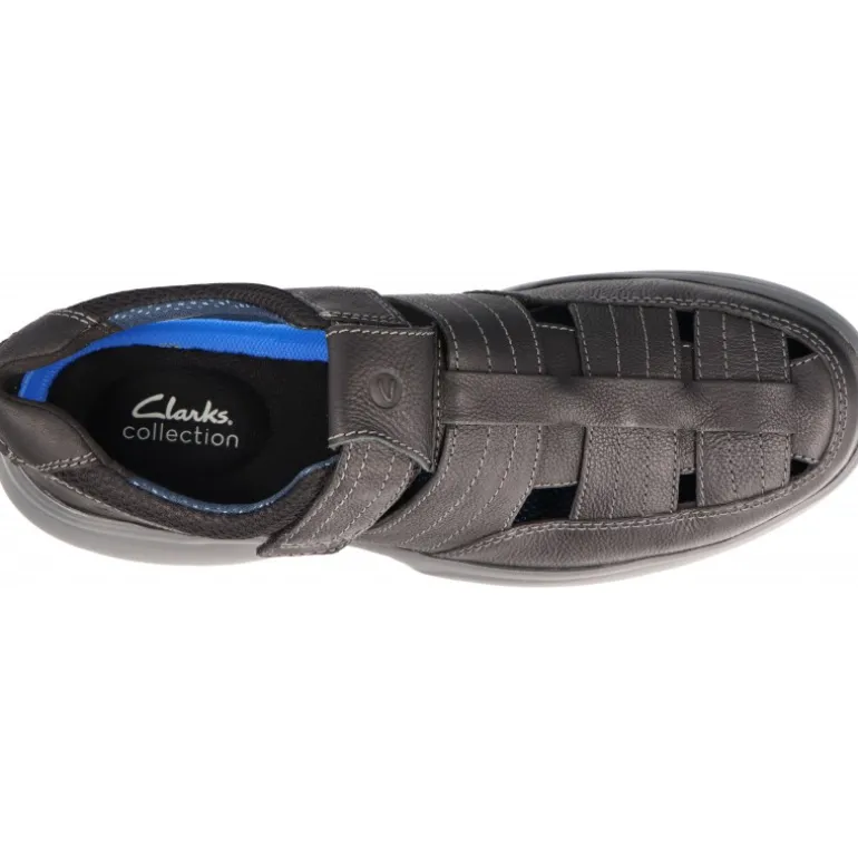 Casual*Clarks Bradley Cove BlackTumb