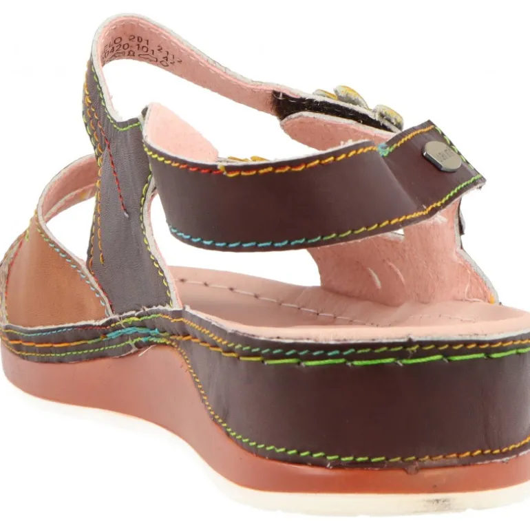 Sandales*Laura Vita Brcuelo 201 Marron