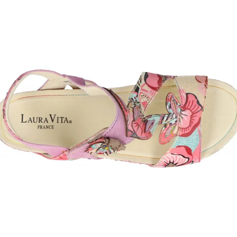 Sandales*Laura Vita Brcyano 52 Rose