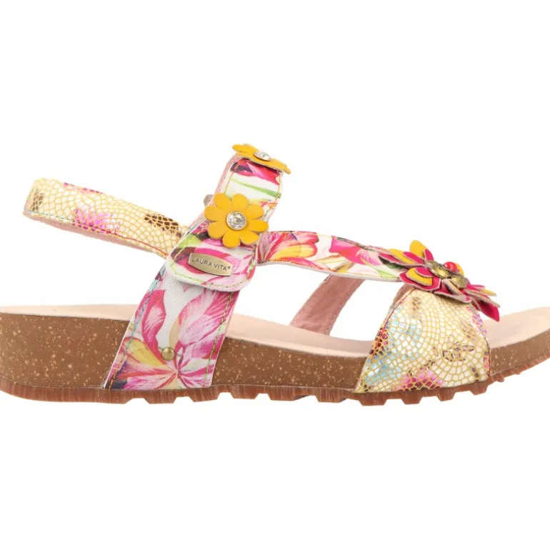 Sandales*Laura Vita Brcyano 83 Rose