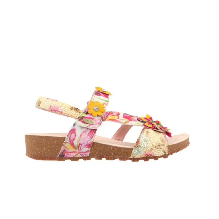 Sandales*Laura Vita Brcyano 83 Rose