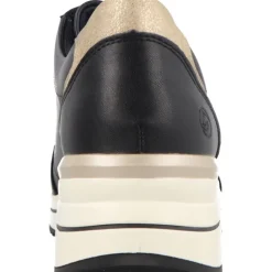 Sneakers*Remonte Cala Black Gold
