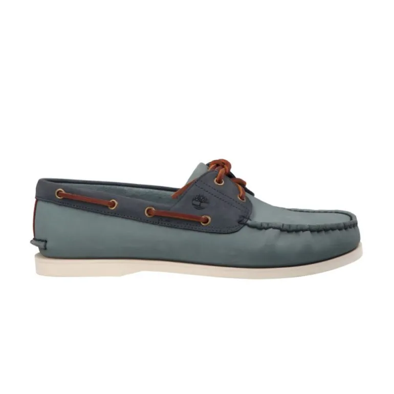 Casual|Bateau*Timberland Classic Boat Medium Blue Nubuck