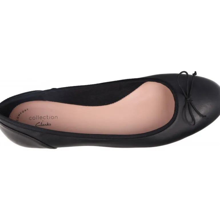 Ballerines*Clarks Couture Bloom Black Leather