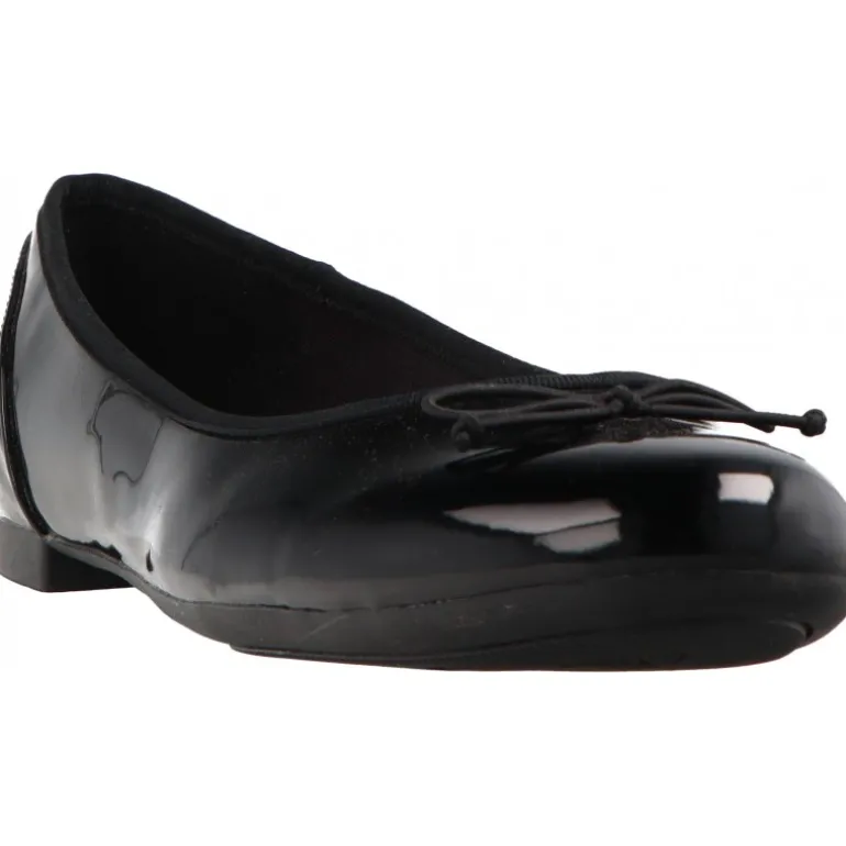 Ballerines*Clarks Couture Bloom Black Pat