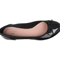 Ballerines*Clarks Couture Bloom Black Pat