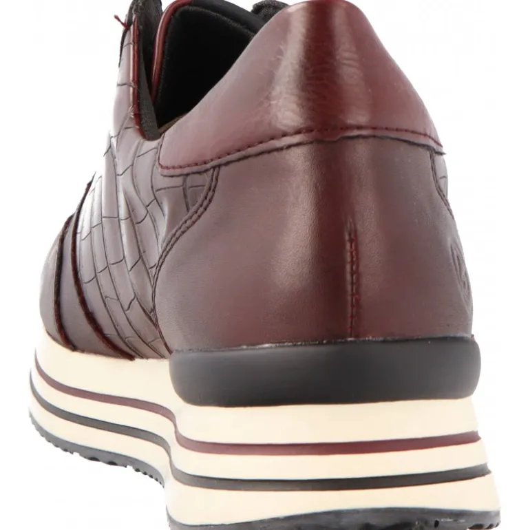 Sneakers*Remonte Cristal Burgundy