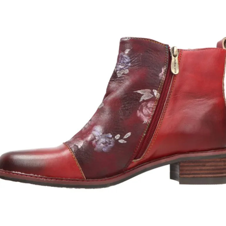Bottines*Laura Vita Emcmao 65 Rouge
