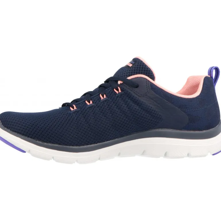 Baskets*Skechers Flex Appeal 4.0 Elegant Ways Bleu