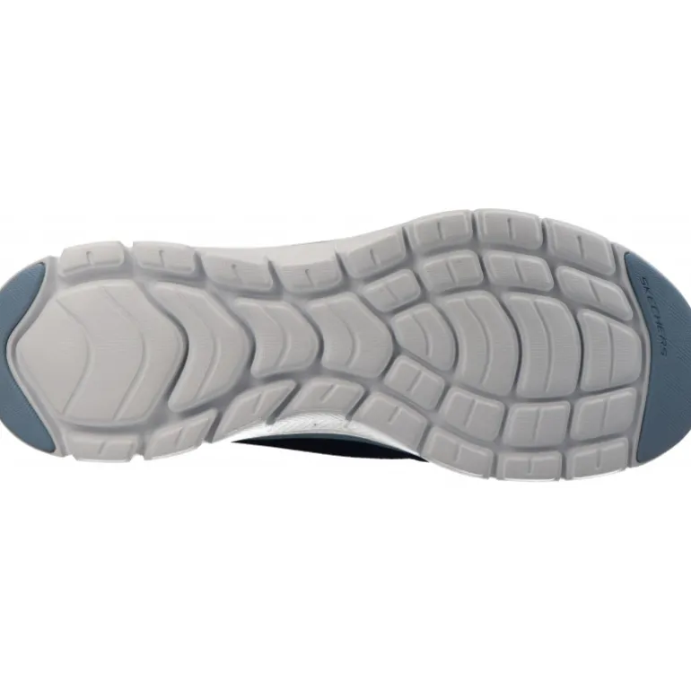 Baskets*Skechers Flex Appeal 4.0 Elegant Ways Bleu