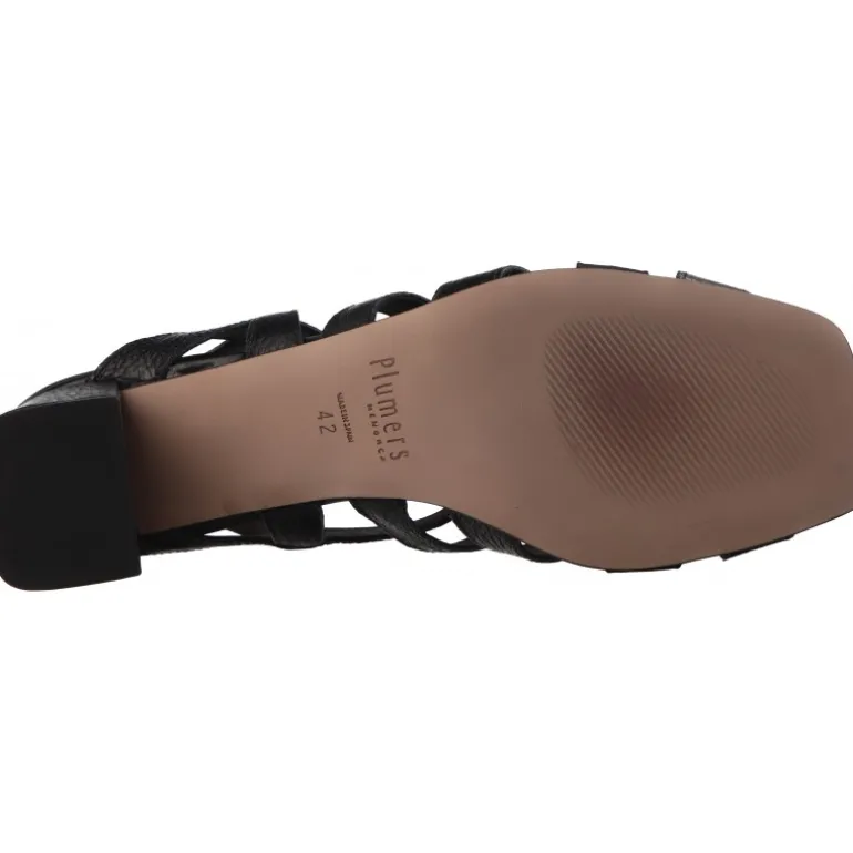Sandales|Talons*Plumers Flora Montana noir