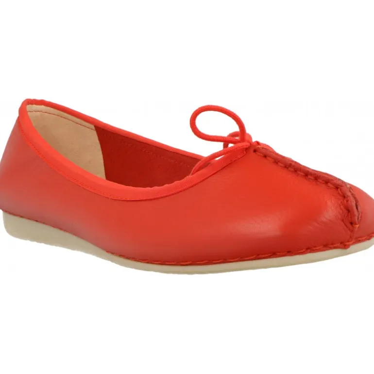 Ballerines*Clarks Freckle Ice Orange