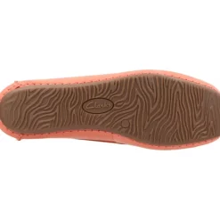 Mocassins*Clarks Freckle Walk Peach Nubuck