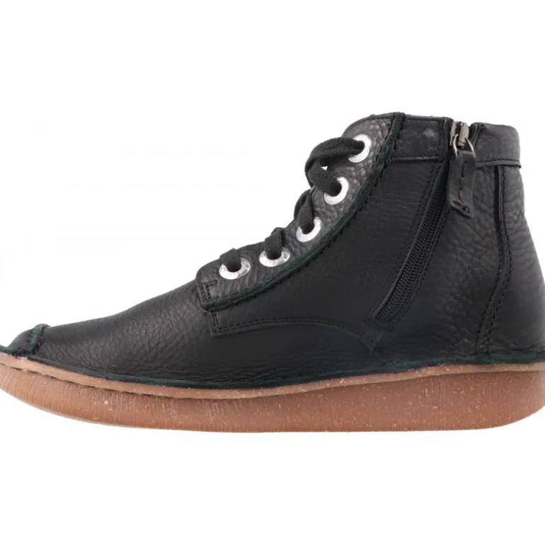Bottines*Clarks Funny Ceder Black Leather