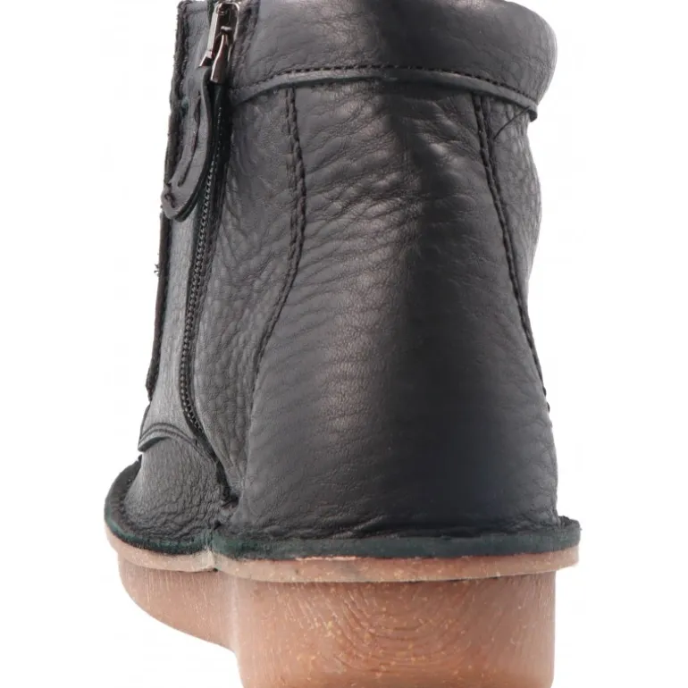Bottines*Clarks Funny Ceder Black Leather
