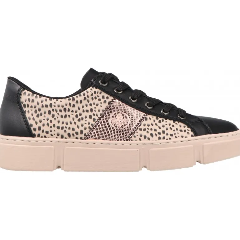 Sneakers*Rieker Hallie Negro Felino