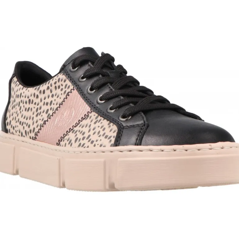 Sneakers*Rieker Hallie Negro Felino