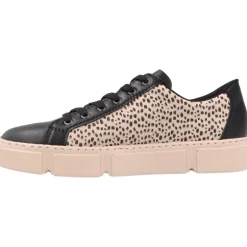 Sneakers*Rieker Hallie Negro Felino