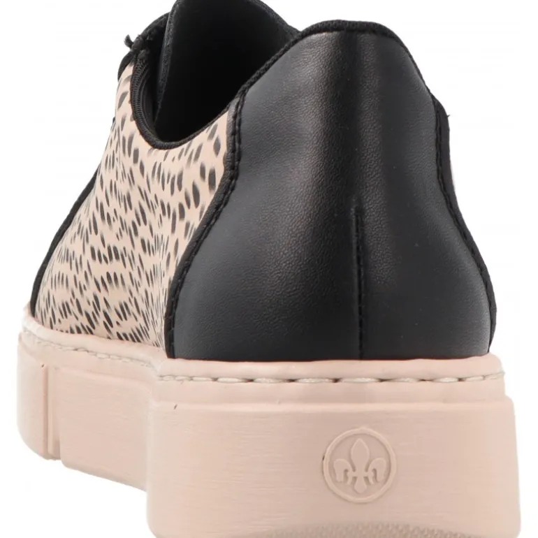 Sneakers*Rieker Hallie Negro Felino