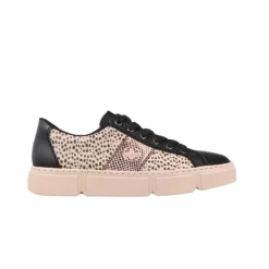 Sneakers*Rieker Hallie Negro Felino