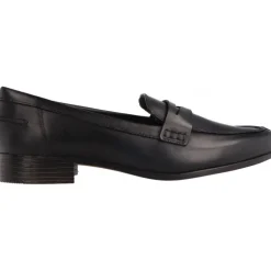 Mocassins*Clarks Hamble Loafer Black Leather