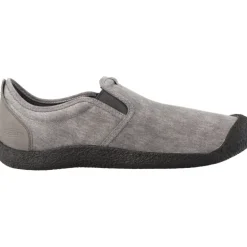 Chaussons*Keen Howser Canvas Slip On Steel Grey/Magnet