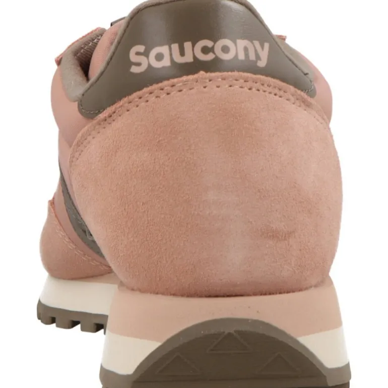 Sneakers*Saucony Jazz Original Mauve/Brown