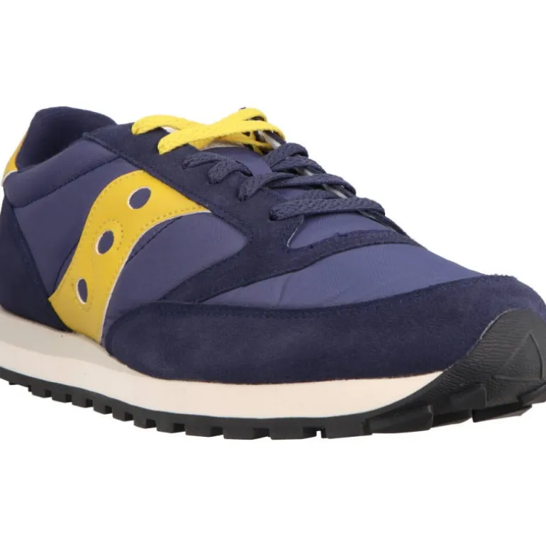 Sneakers*Saucony Jazz Original Navy/Mustard