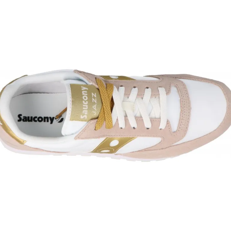 Sneakers*Saucony Jazz Original White/Gold
