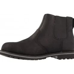 Bottes / Montantes*Timberland Larchmont II Chelsea Black Full Grain
