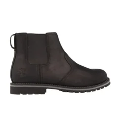Bottes / Montantes*Timberland Larchmont II Chelsea Black Full Grain