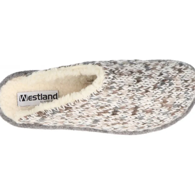 Chaussons*Westland Lille 108 Grau