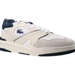 Sneakers|Casual*Lacoste Lineshot Leather Wht/Nvy