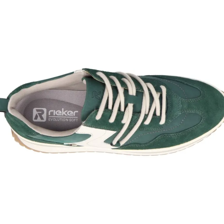 Sneakers*Rieker Evolution Luisa Bottle Green