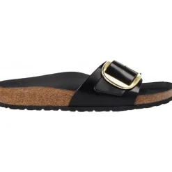 Sandales|Tongs*Birkenstock Madrid Big Buckle Black Narrow